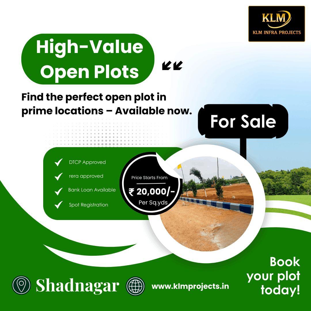 Plots for Sale in Hyderabad HMDA & DTCP Approved