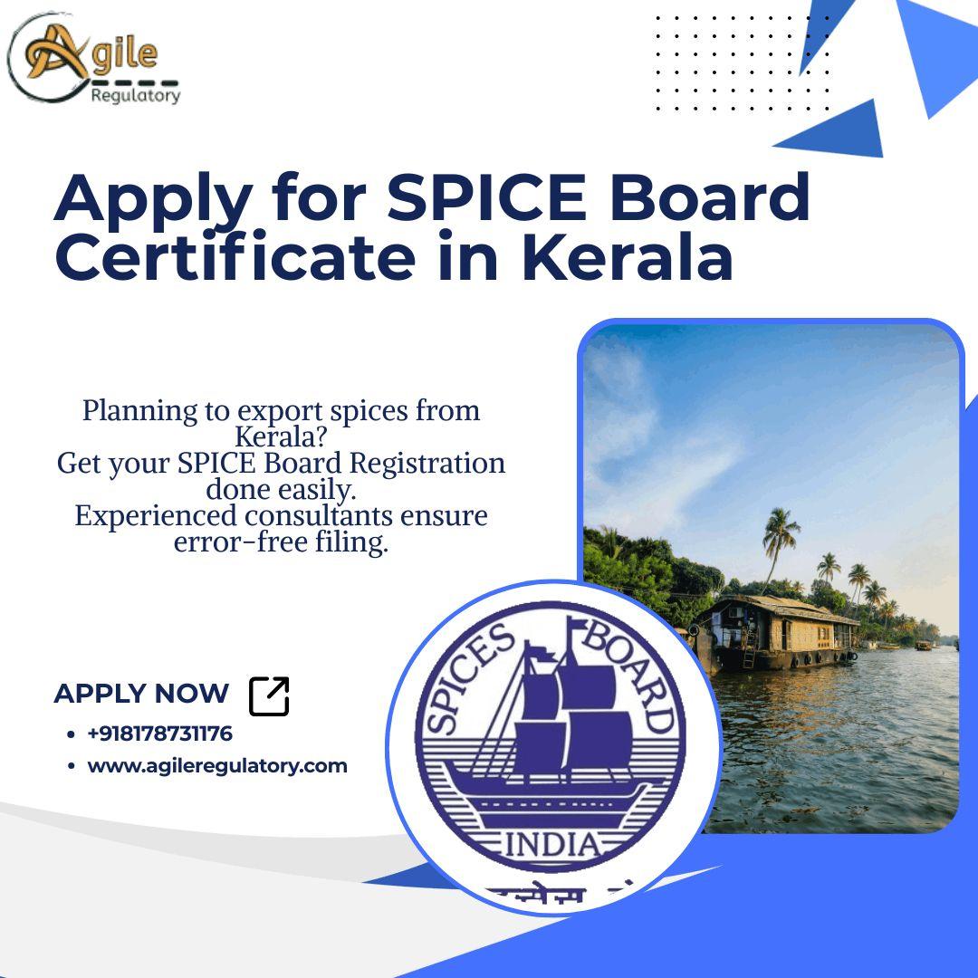 SPICE Board Registration for Spice Exporters