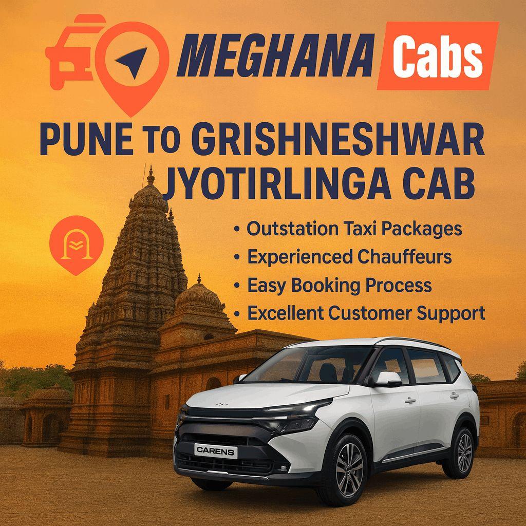 Pune to Grishneshwar Jyotirlinga Cab