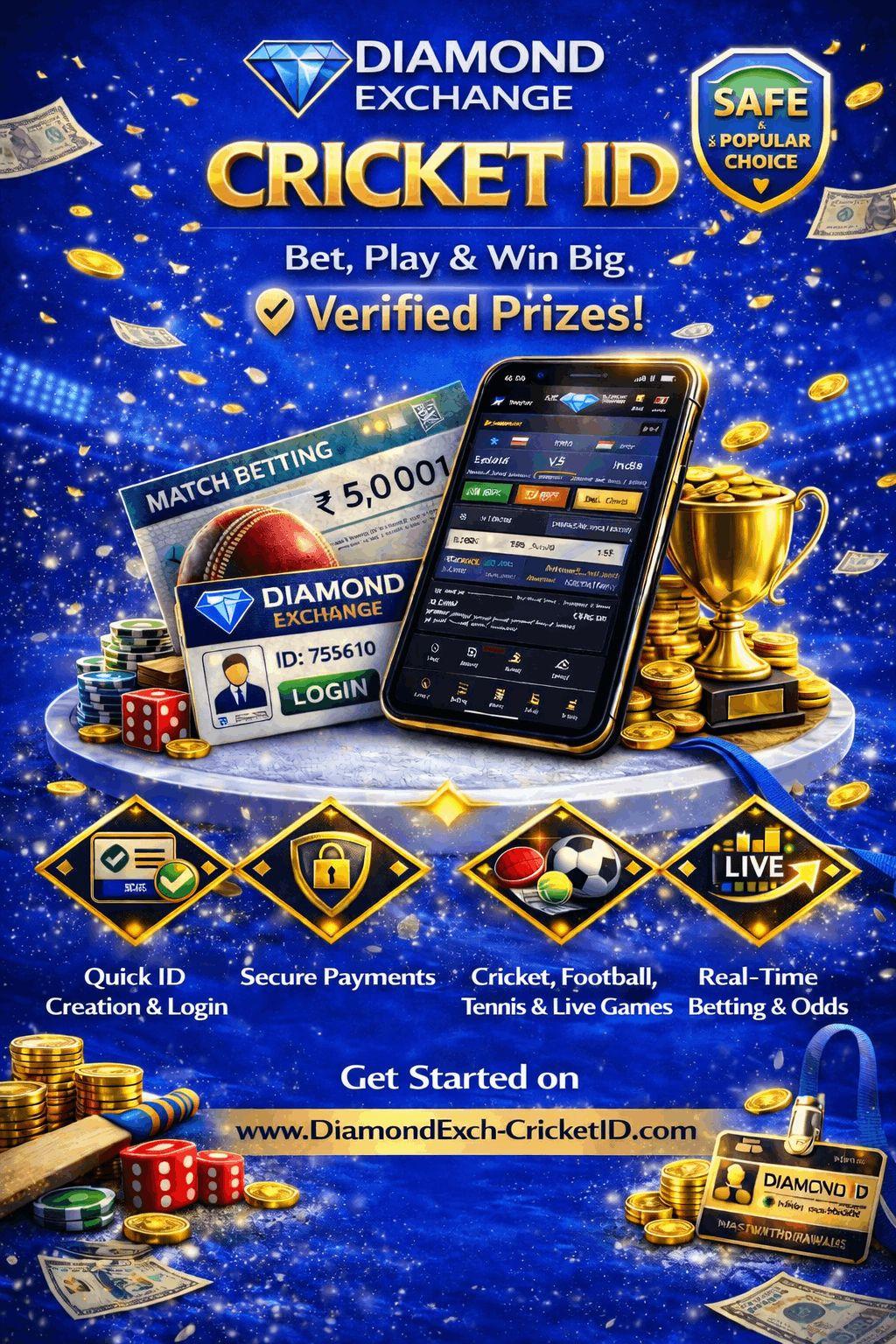 Get Diamond Exchange ID With Advanced Features & Surprise Prizes