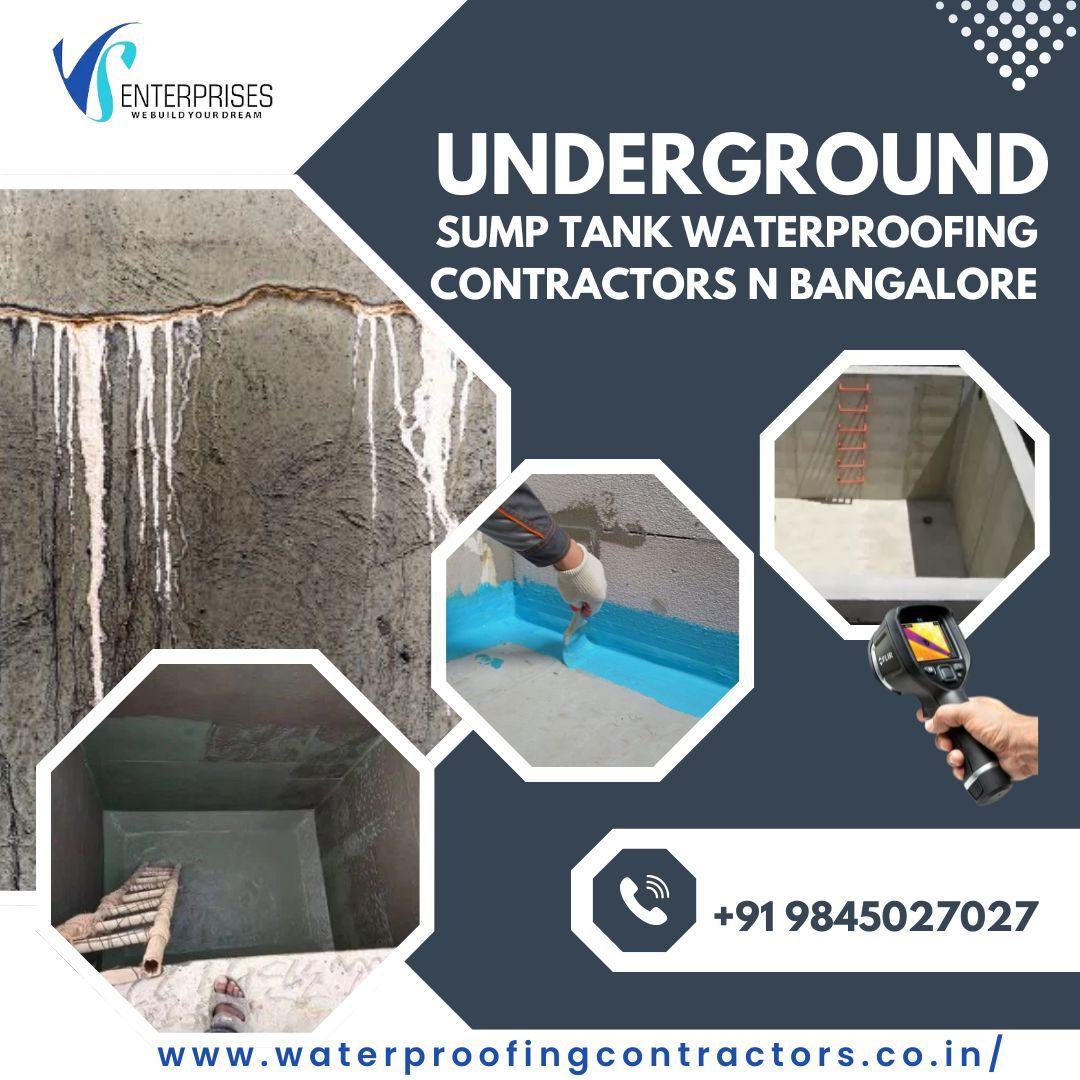 Underground Sump Tank Waterproofing Contractors in Bangalore