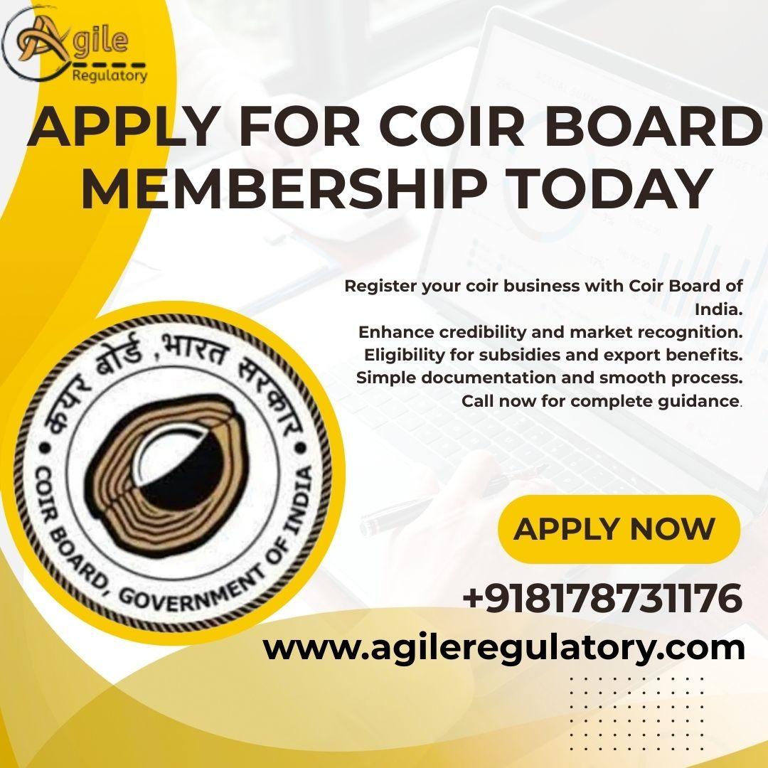 Government Approved Coir Board Membership