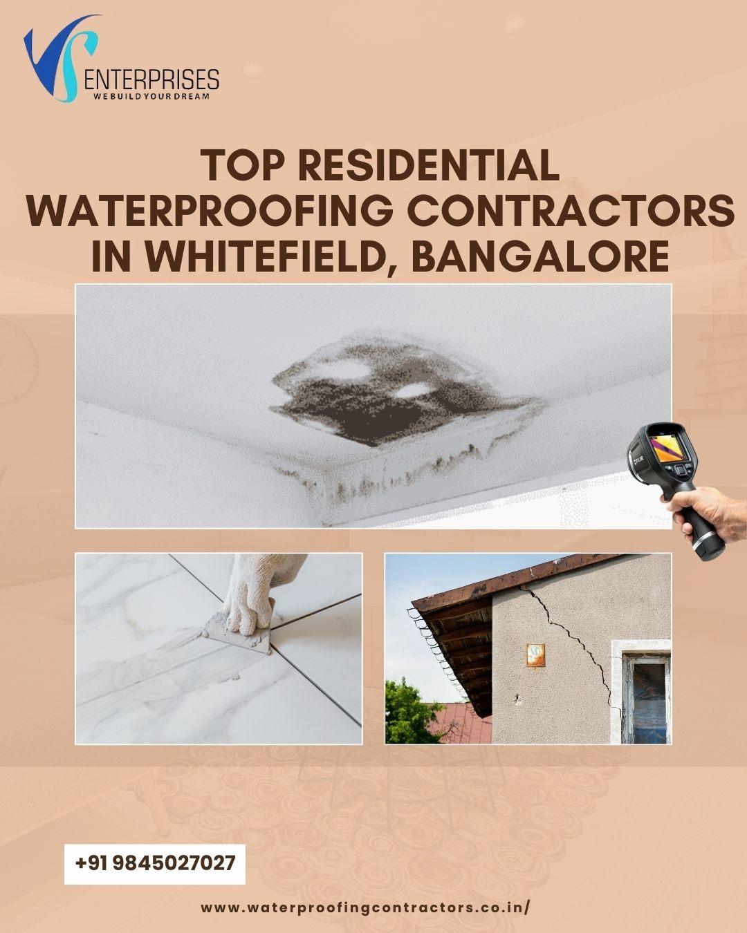 Top Residential Waterproofing Contractors in Whitefield, Bangalore