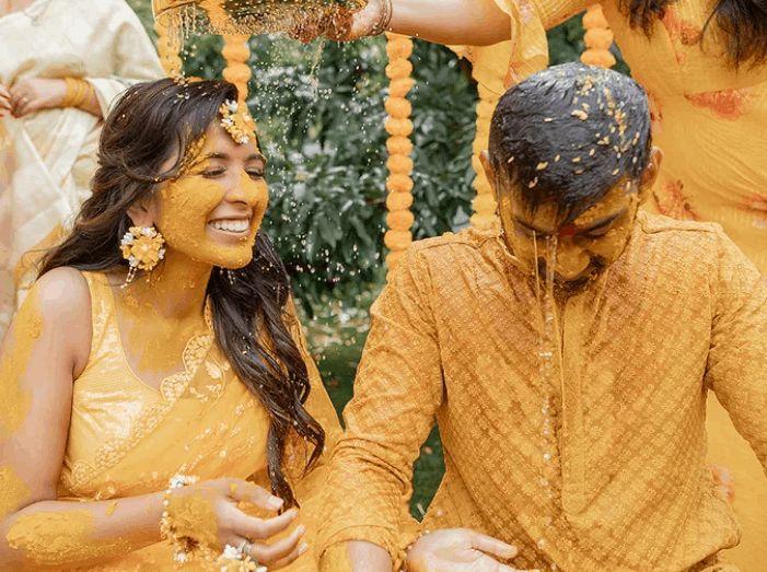 Best Haldi Theme Decoration in Vizag