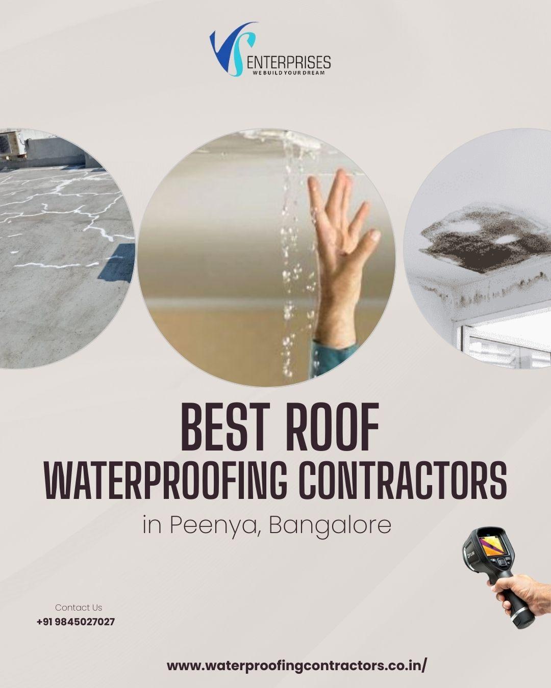 Best Roof Waterproofing Contractors in Peenya, Bangalore