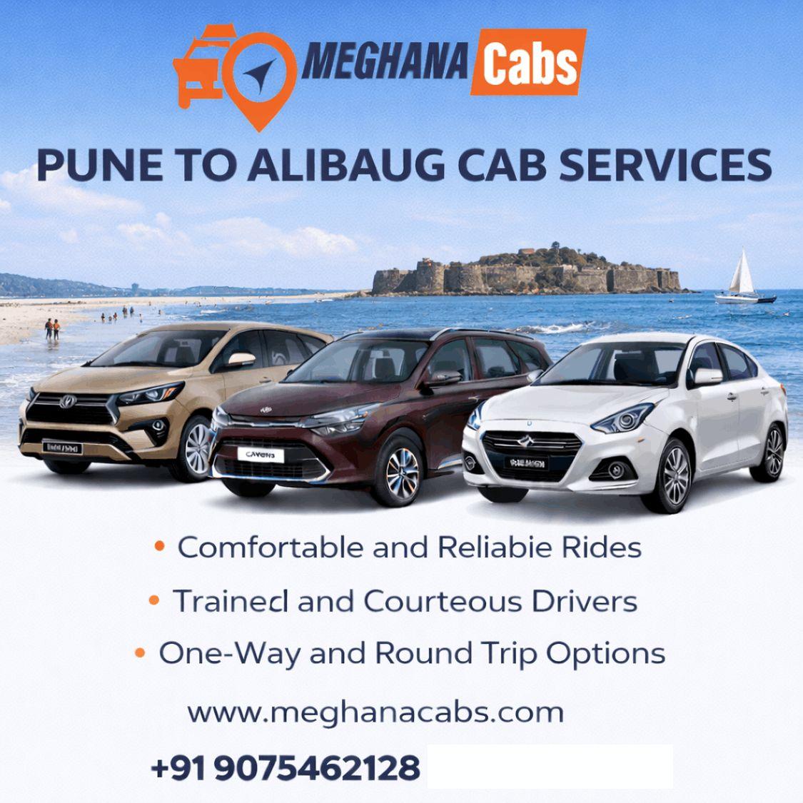 Pune to Alibaug Cabs