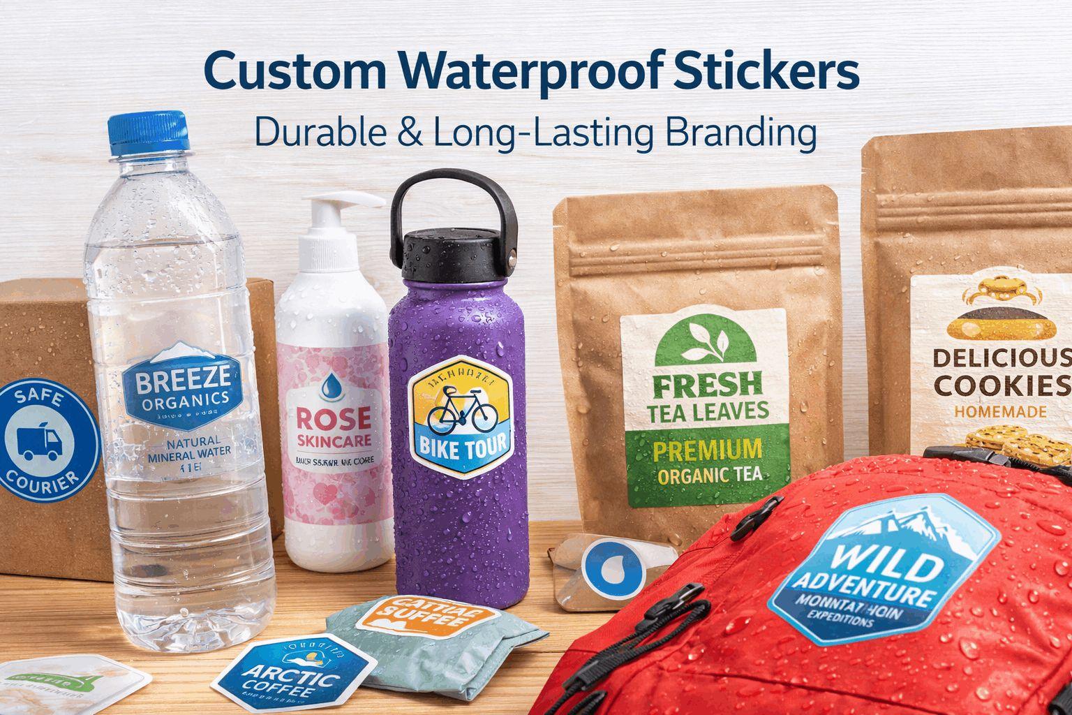 Custom sticker printing - Waterproof Stickers