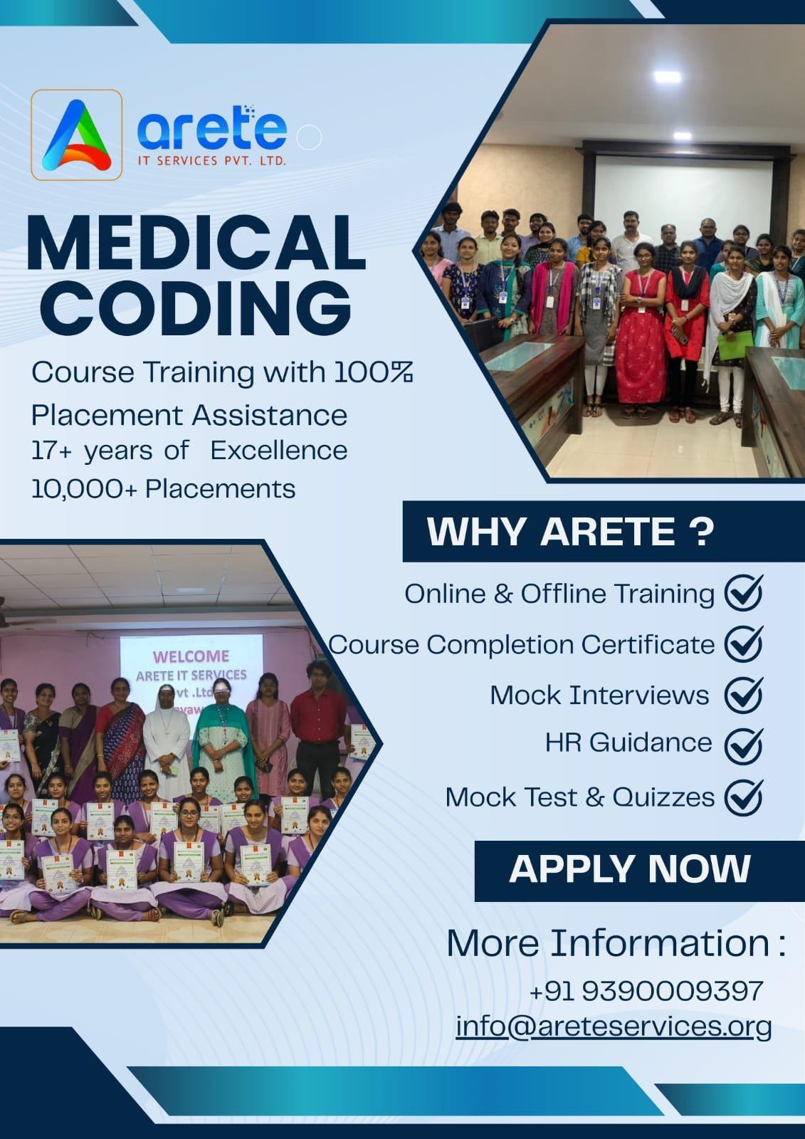 Medical Coding Course 100% Placement Assistance