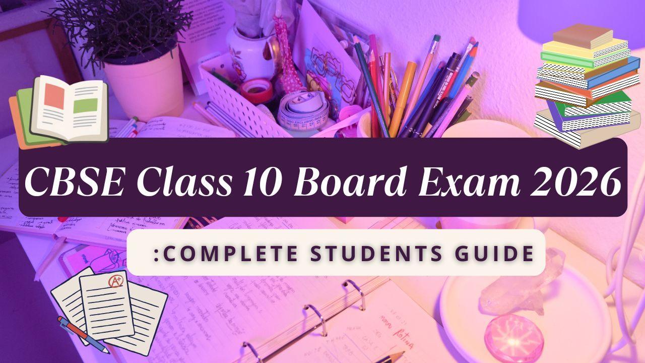 CBSE Class 10 Board Exam 2026:Complete Students' Guide