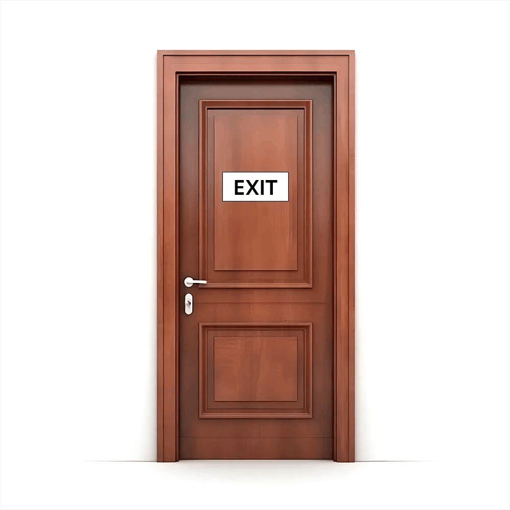 Custom Emergency Exit Signs