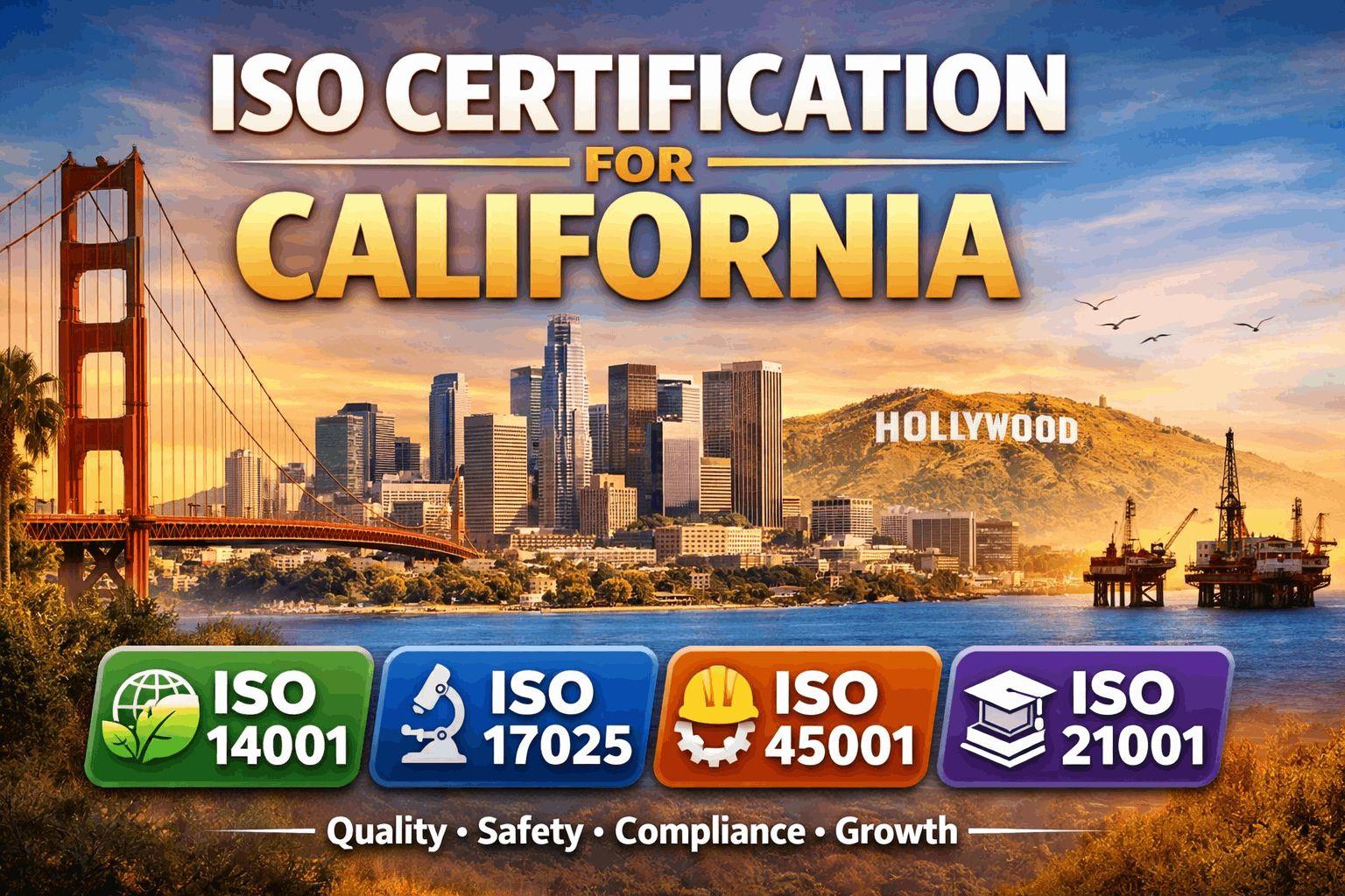 ISO 17025 Certification in California
