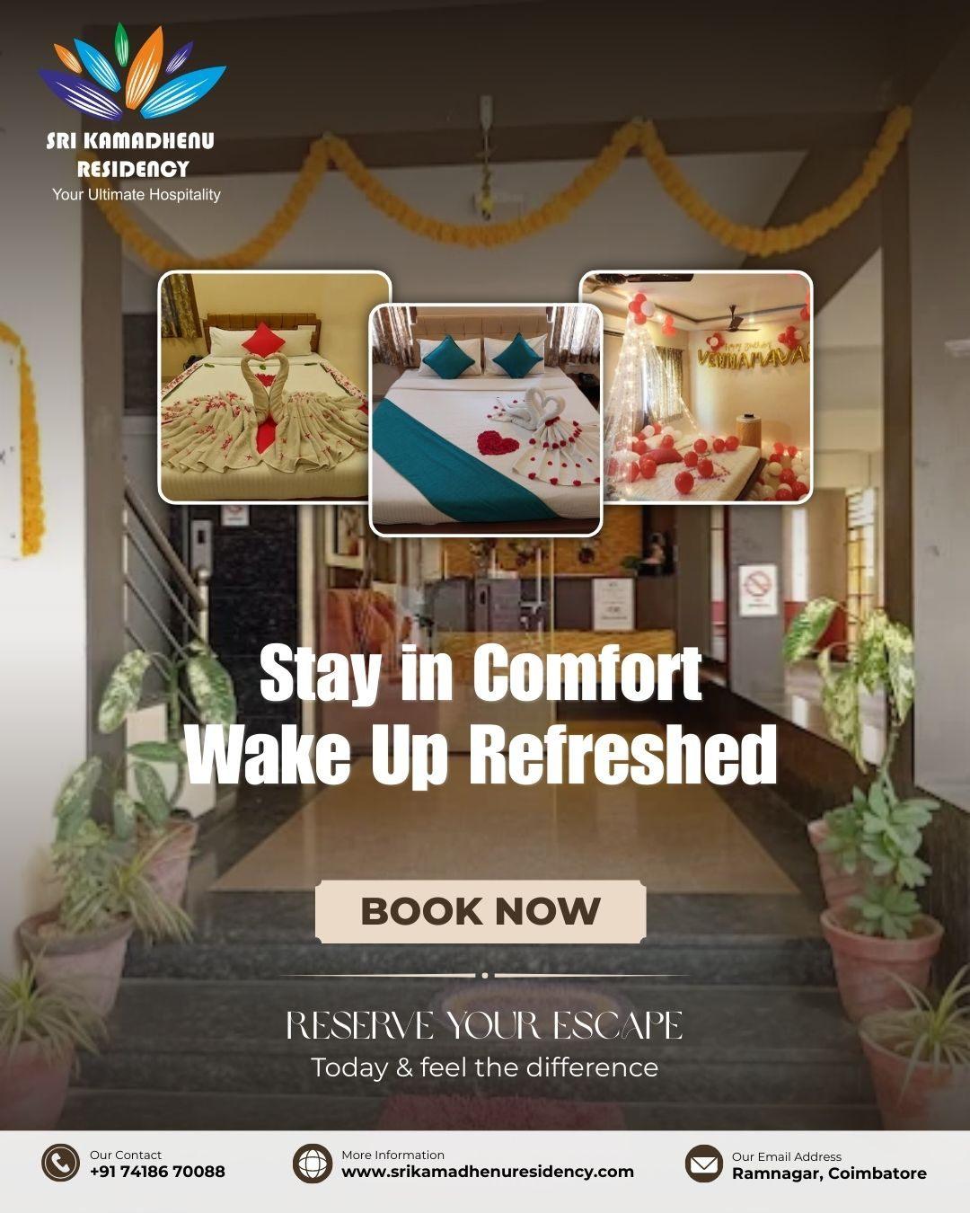 Stay in Comfort at the Best Hotel in Coimbatore