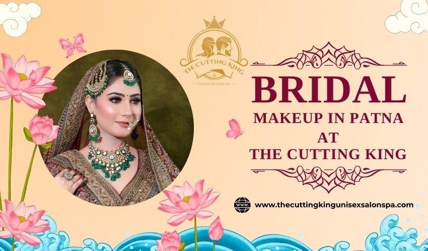  Elegant Wedding Look in Patna by The Cutting King