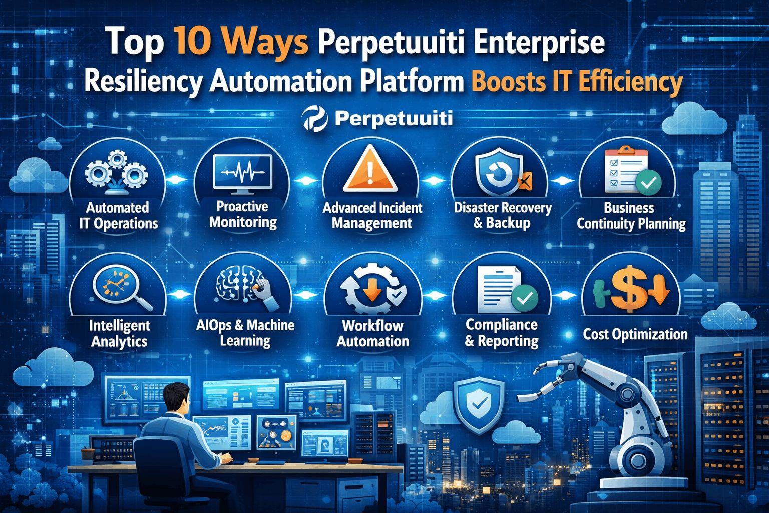 How Perpetuuiti Continuity Patrol Covers All 9 Gartner ITRO Capabilities.