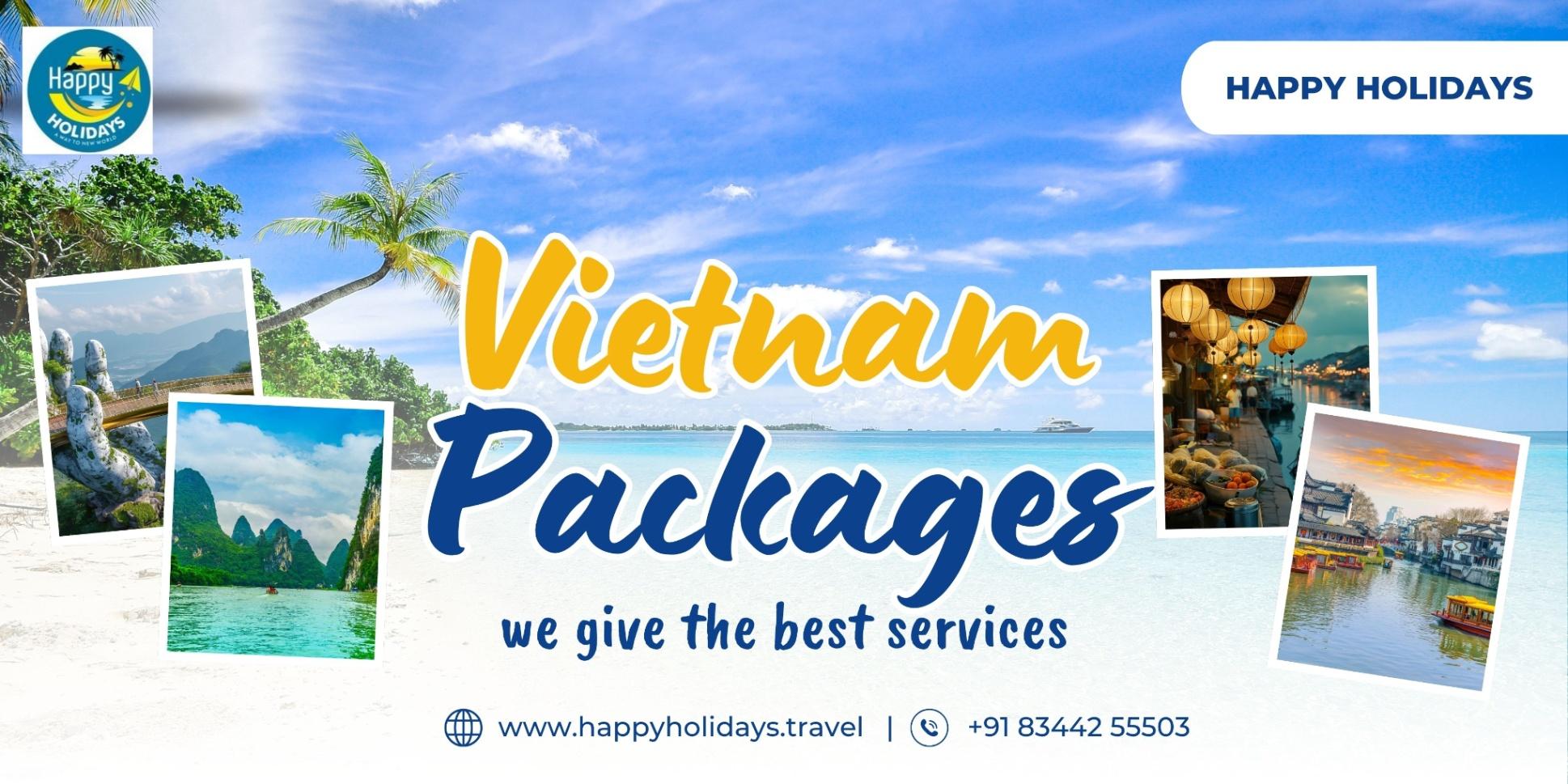 Vietnam Tour Package from Trichy by Happy Holidays