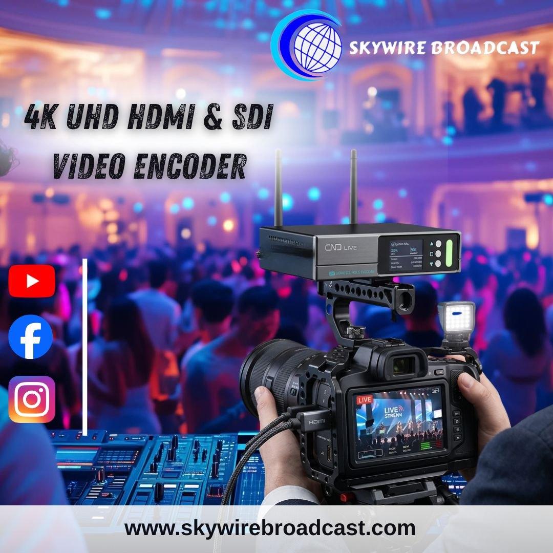 Professional HDMI/SDI Video Encoder for YouTube & Facebook Live