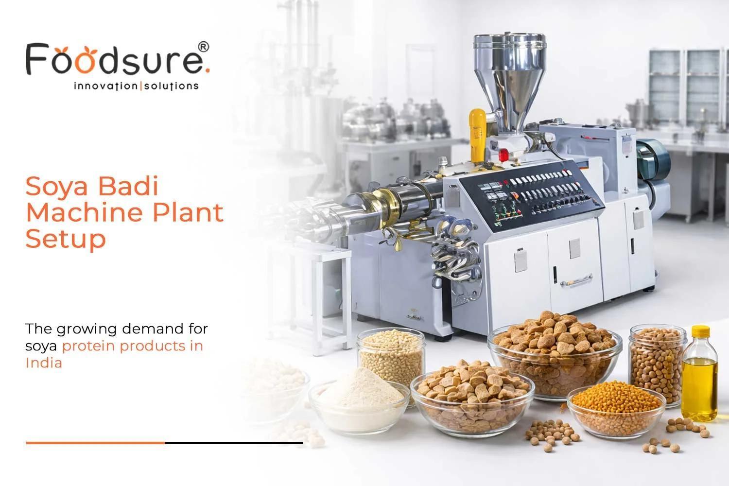 High-Performance Soya Badi Machine Plant Setup