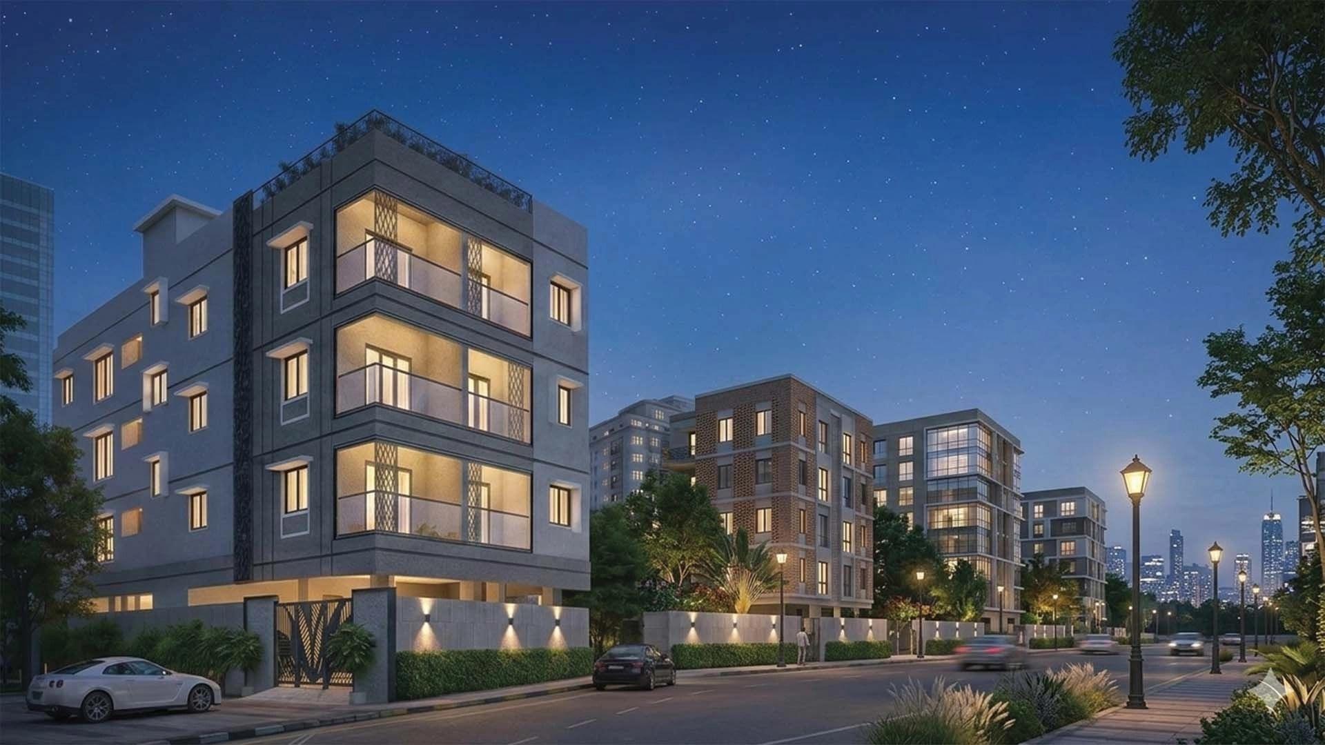 Premium 3 BHK Apartments in Saligramam Chennai  Spacious  Modern Living