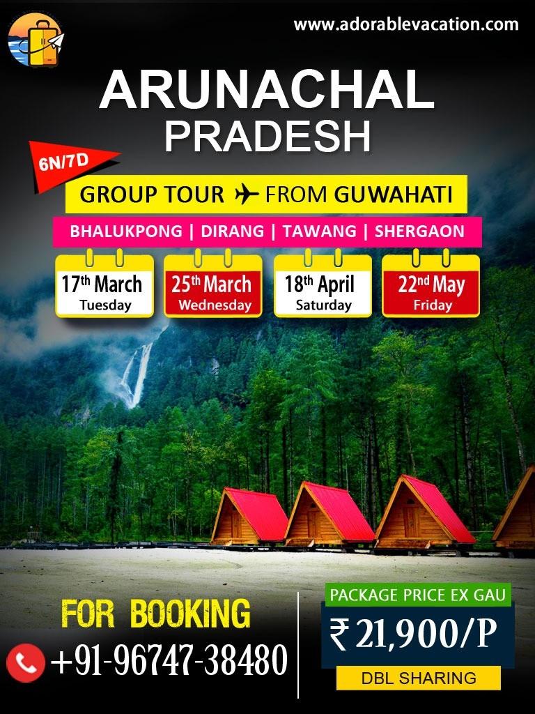 Arunachal tour packages from Chennai