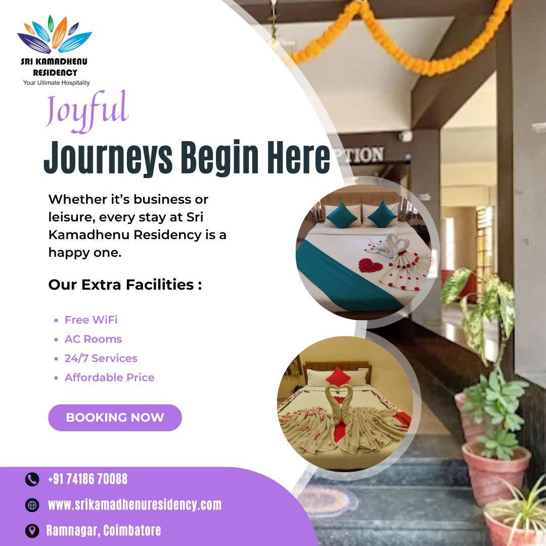 Joyful Journeys Begin at the Best Hotel in Coimbatore