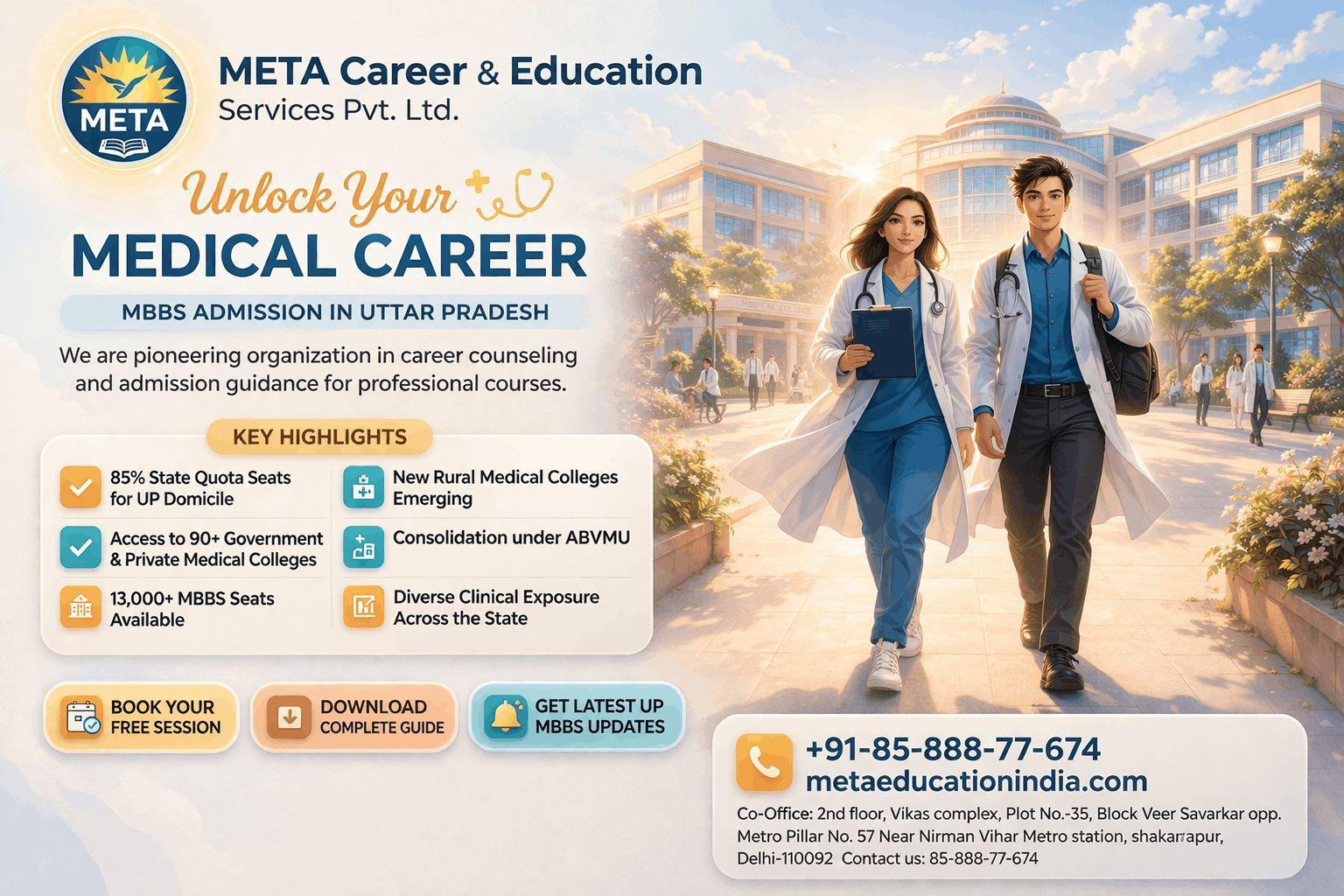 MBBS counselling UP MBBS in UP