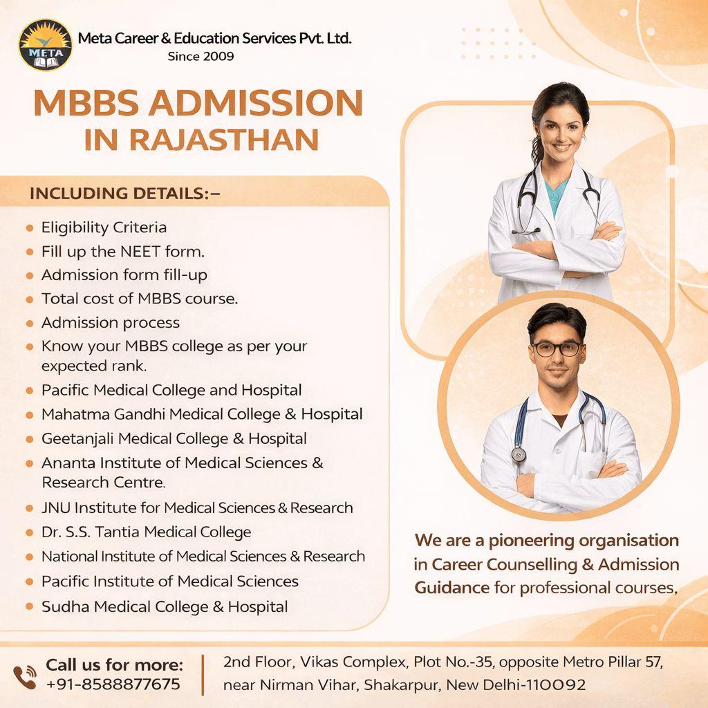 MBBS Admission in Rajasthan  Complete Guide