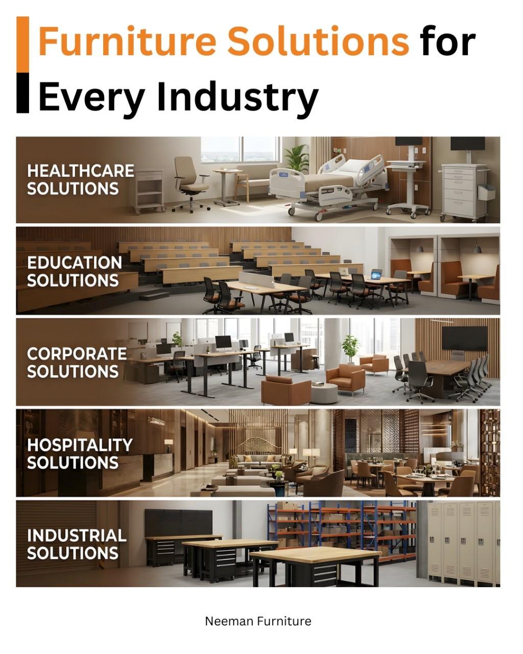 Neeman Best Office Furniture & Hospital Furniture Manufacturer in India 