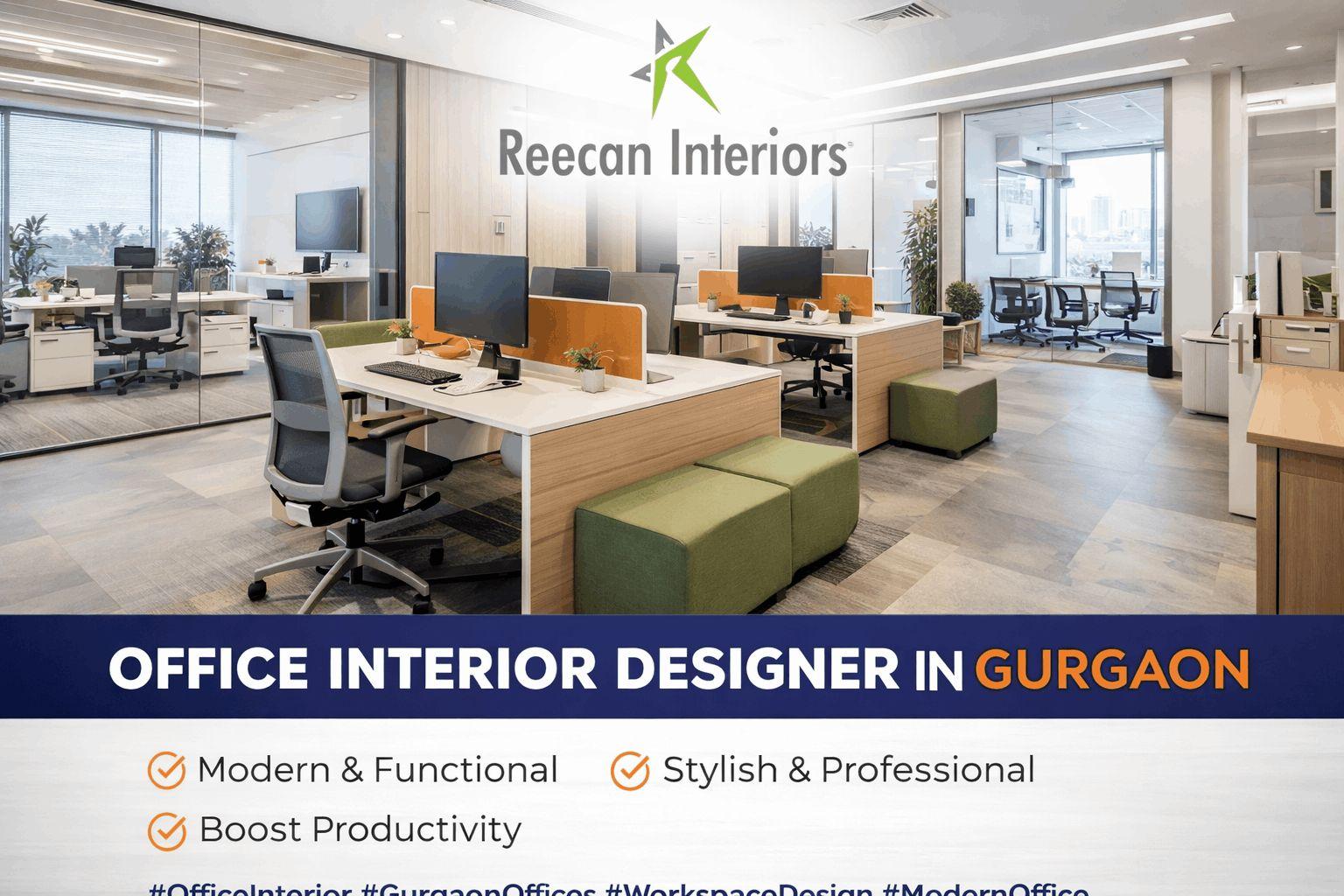  best office interior designer in Gurgaon and modern office workspaces