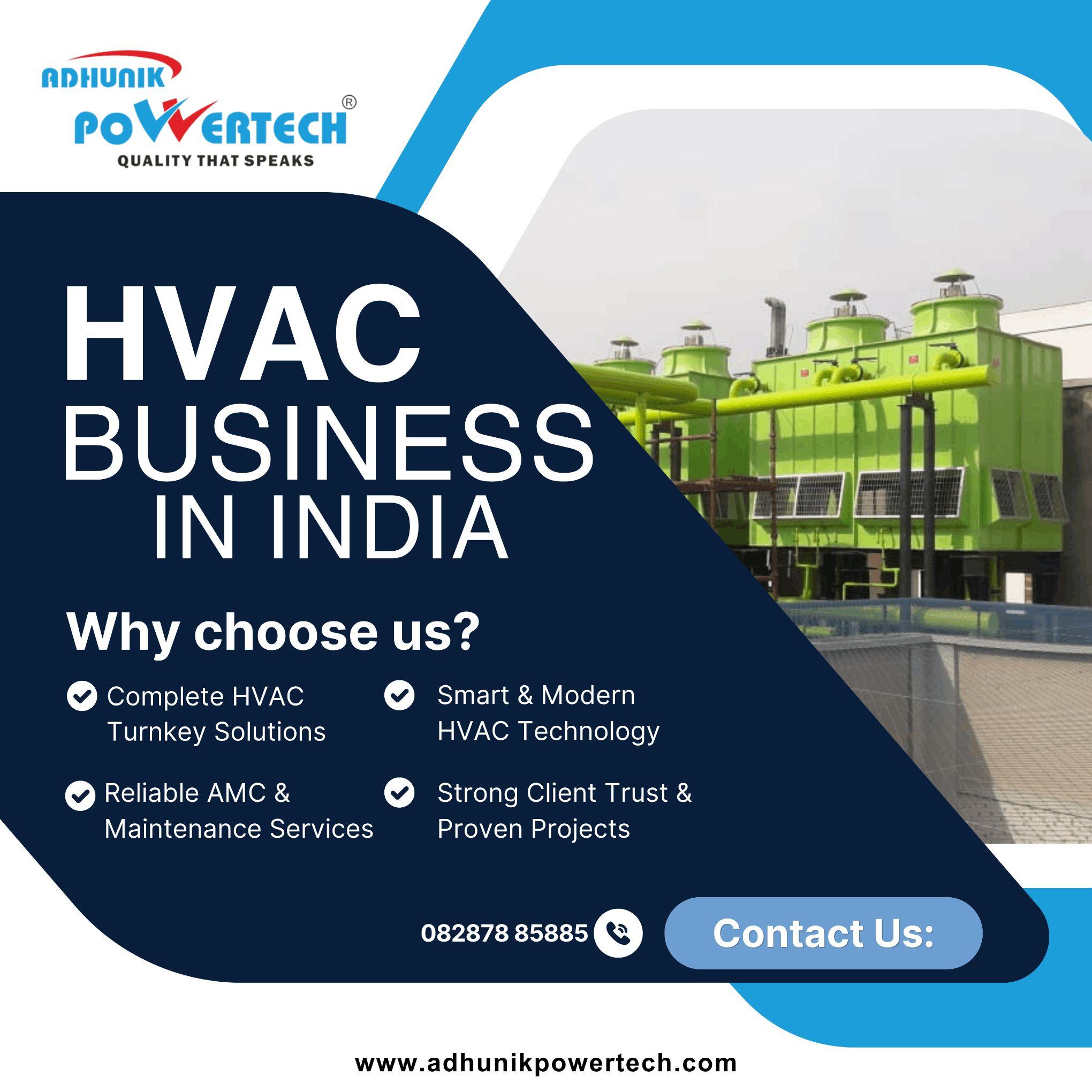 HVAC business in India | Adhunik Powertech