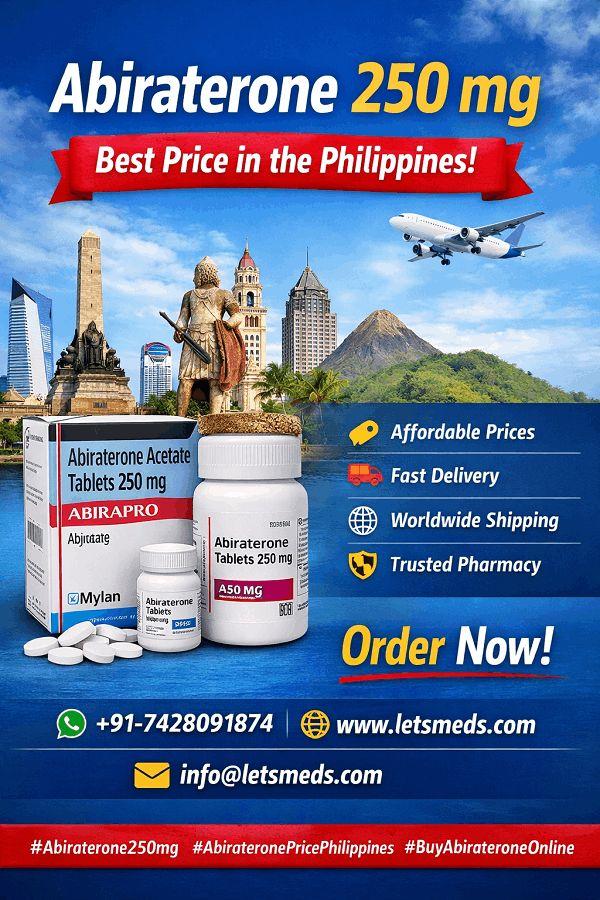 Buy Abiraterone 250 mg in Makati City at the Best Rate
