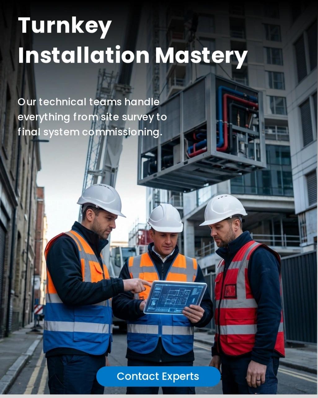 Turnkey HVAC Installation Experts | End-to-End Project Execution