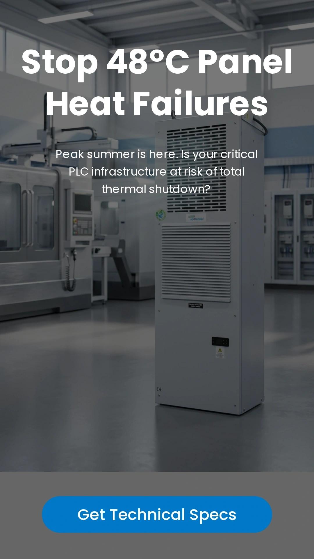 Panel Air Conditioner for Electrical Control Panels