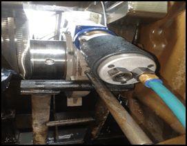Crankshaft Repair with In-Situ Grinding