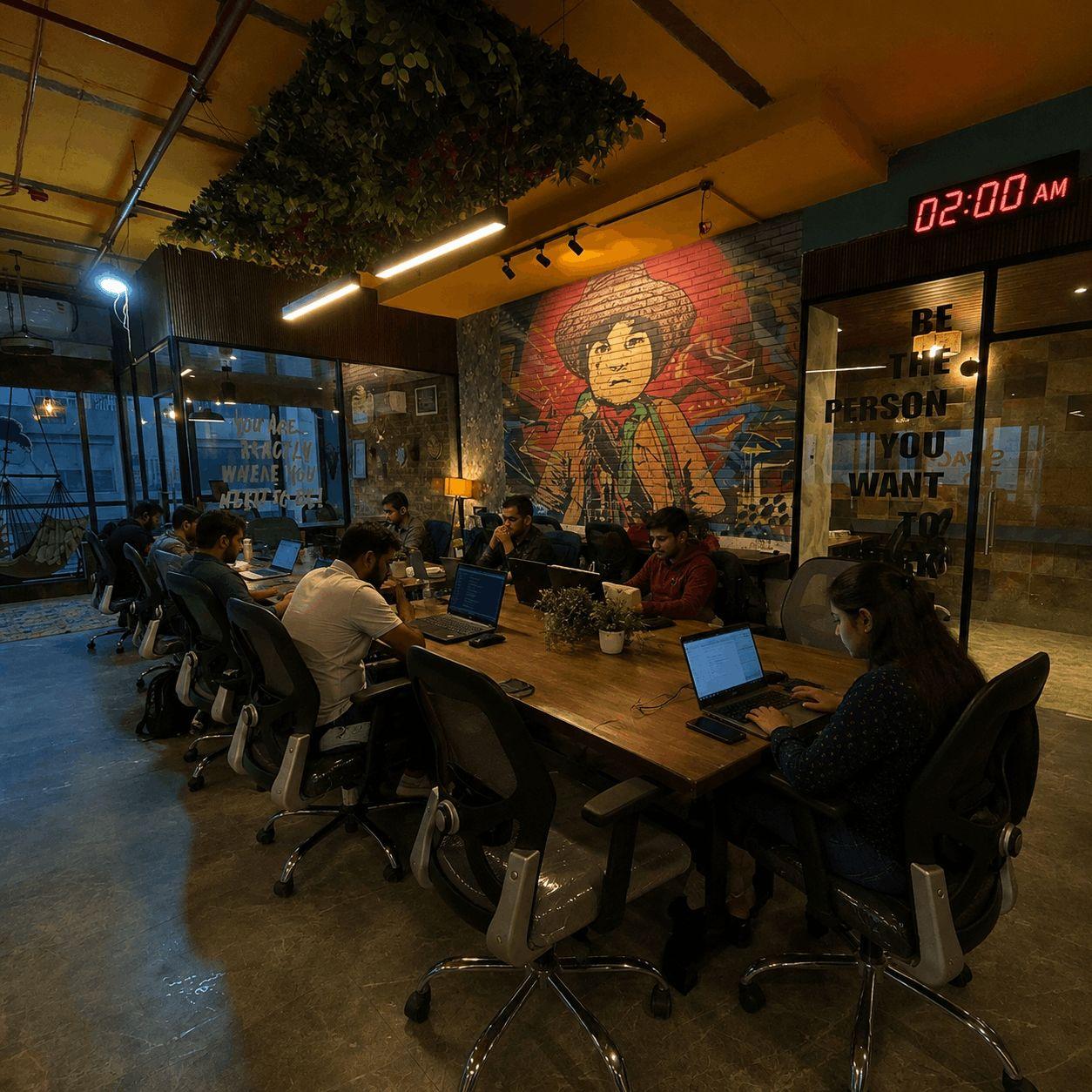 Mumbai never sleeps and neither do freelancers & startup founders