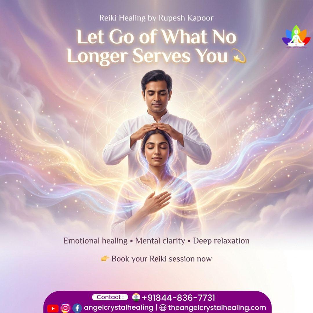 Book Reiki Healing Session with Rupesh Kapoor