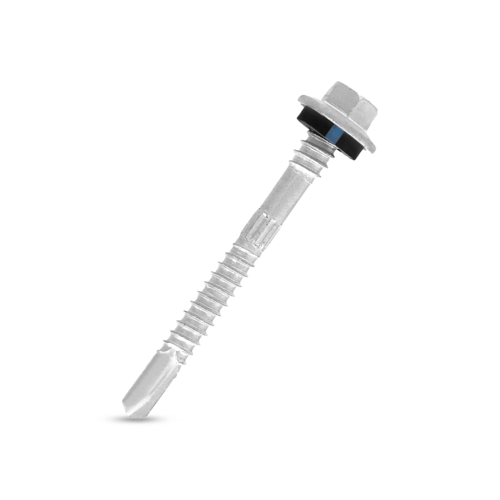 Zinc-Aluminum Coated Roofing Screws for Corrosion Safety
