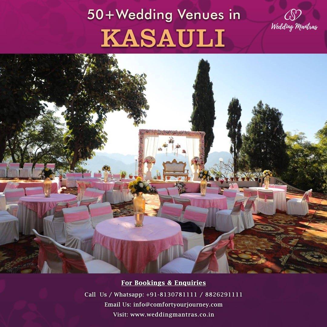 Destination Wedding Venues in Kasauli for Celebrations