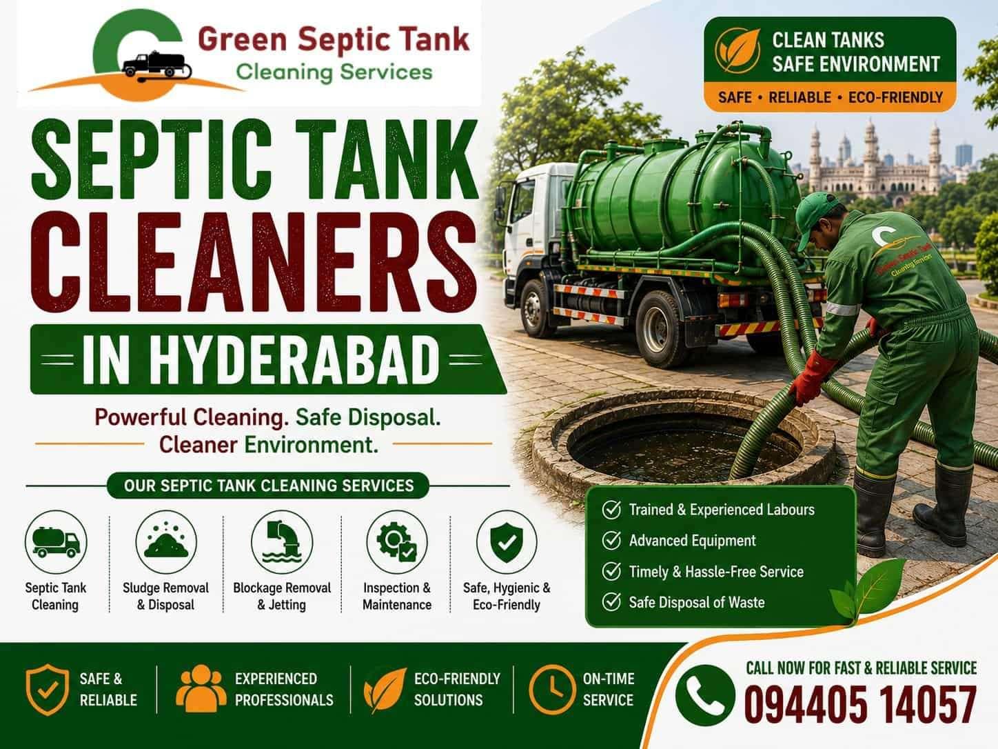 Septic Tank Cleaning Services Hyderabad