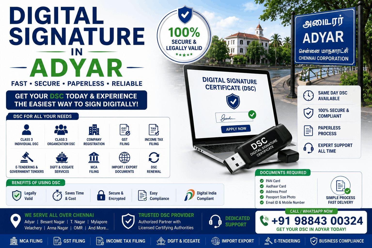 Digital Signature Certificate in Chennai