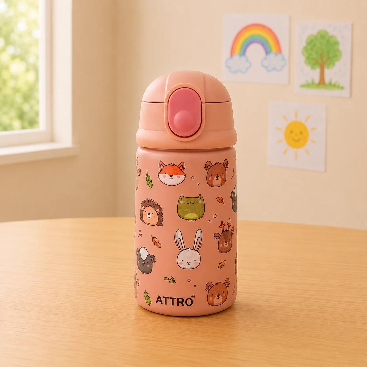ATR Kinder Jolly Kids Stainless Steel Insulated Water Bottle 