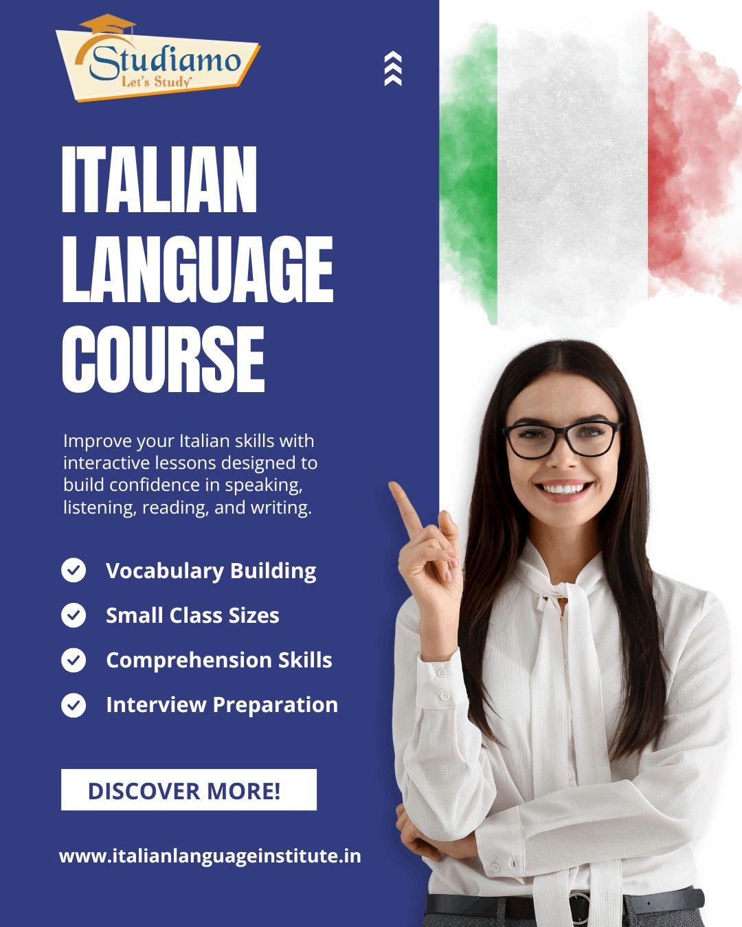Best Italian language Institute in Delhi