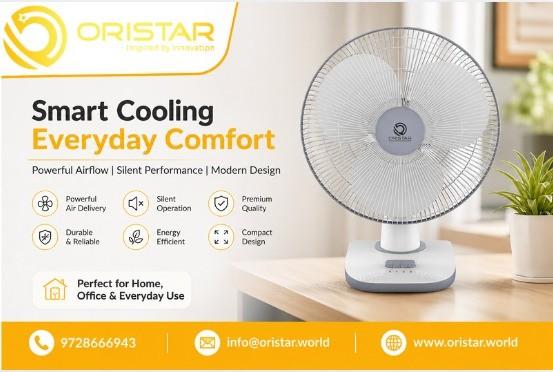 Best Table Fans for Home  Experience Powerful Cooling with Oristar