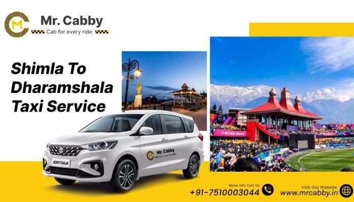Shimla to Dharamshala Car Rental with Driver - Mr. Cabby