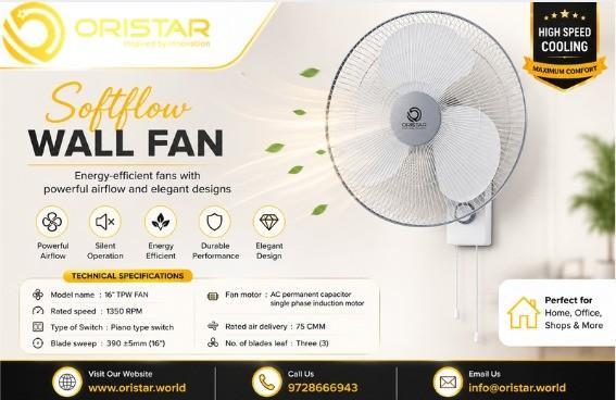 High Speed Wall Fans for Home