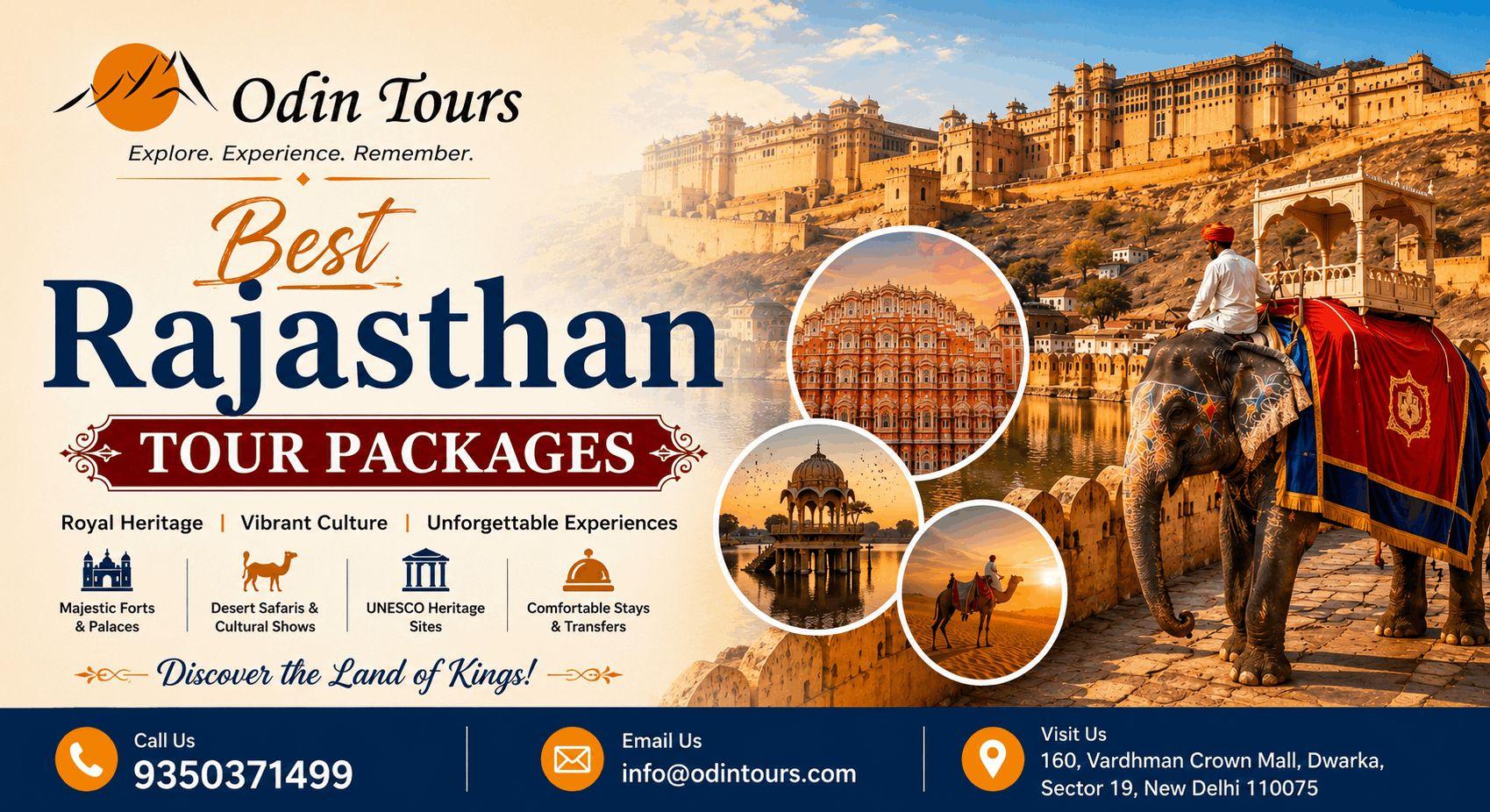Best Rajasthan Tour Packages - Private & Customized Tours