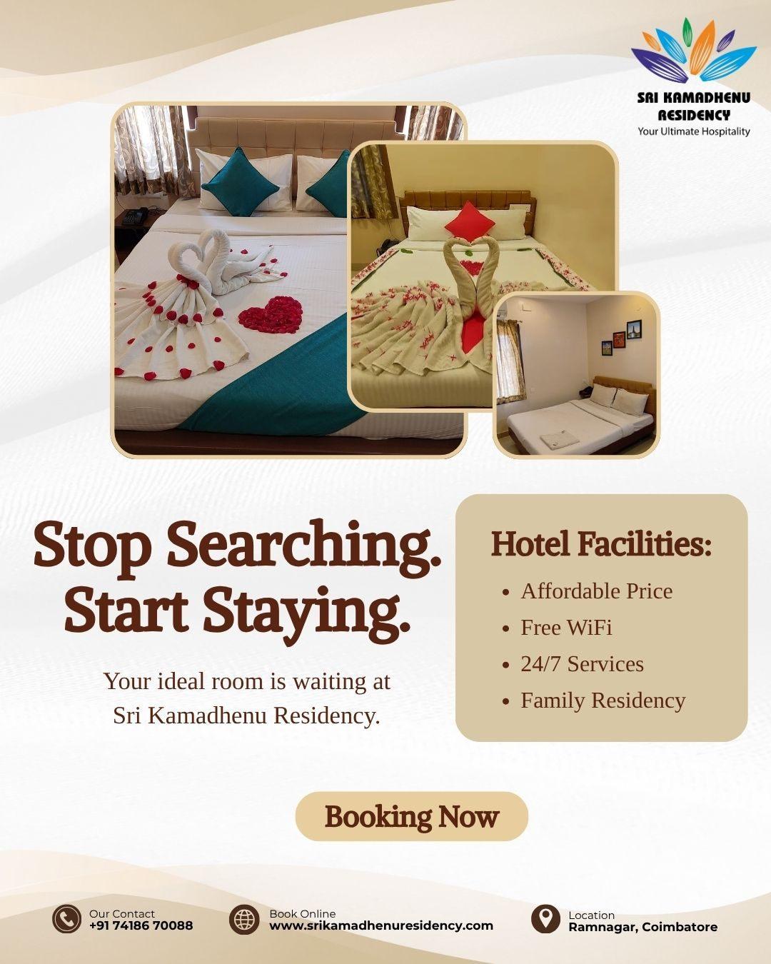 Best 3 Star Hotels in Coimbatore