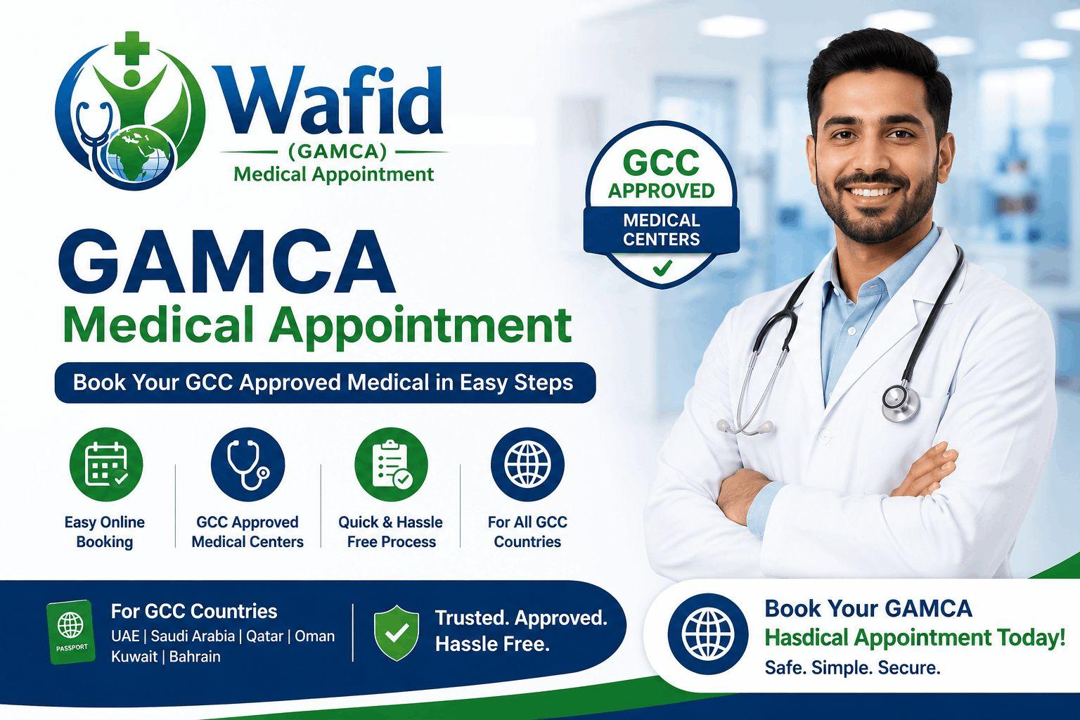 Book GCC-Approved GAMCA Medical Appointment in Delhi