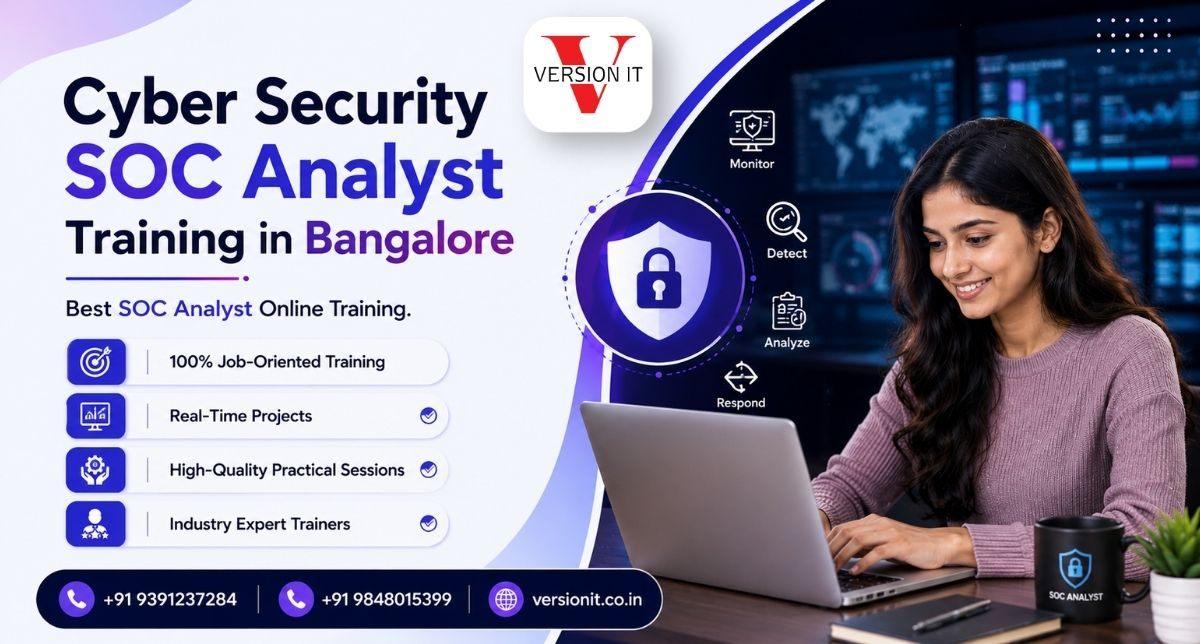 SOC Analyst Training in Bangalore | SOC Course & Online Training