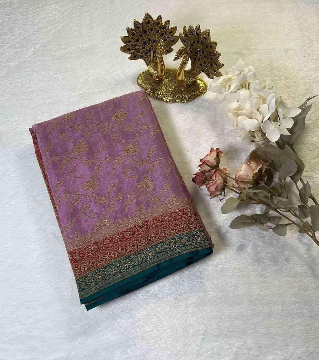 Designer Pure Banaras Silk Sarees for Bridal Wear