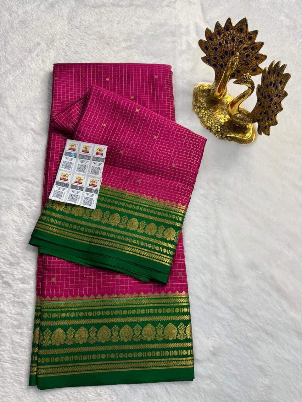 Buy Pure Mysore Silk Sarees Online at Best Prices